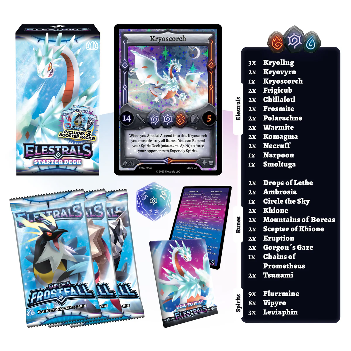 Elestrals: Frostfall - Kryoscorch Starter Deck