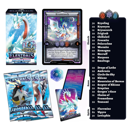 Elestrals: Frostfall - Kryoscorch Starter Deck