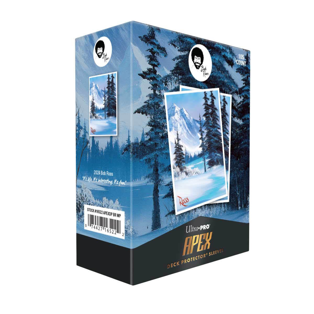 APEX Sleeves Bob Ross Winter Paradise [105ct]