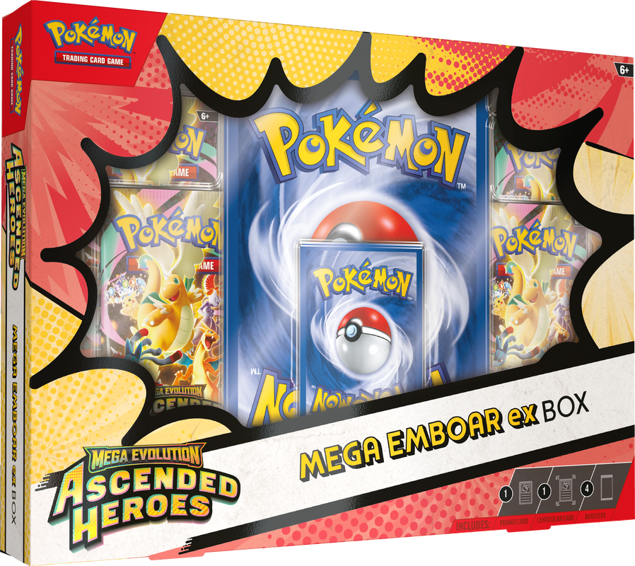 Pokémon TCG: Ascended Heroes ex Collection Box