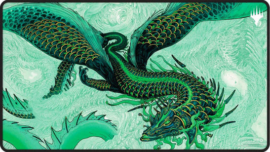 Tarkir: Dragonstorm Playmat Stitched Teval, Arbiter of Virtue