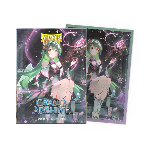 Dragon Shield Matte Art Sleeves: Grand Archive - Ariel, Archangel of Nature [100ct]