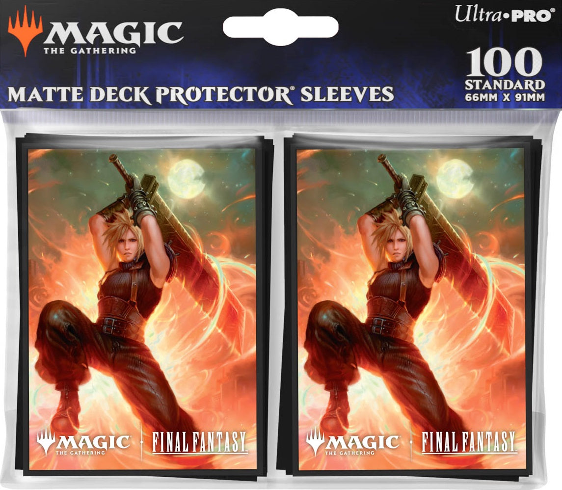 FINAL FANTASY Sleeves - Cloud, Ex-SOLDIER [100ct]