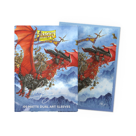 Dragon Shield Matte Dual Art Sleeves: The Raid [100ct]