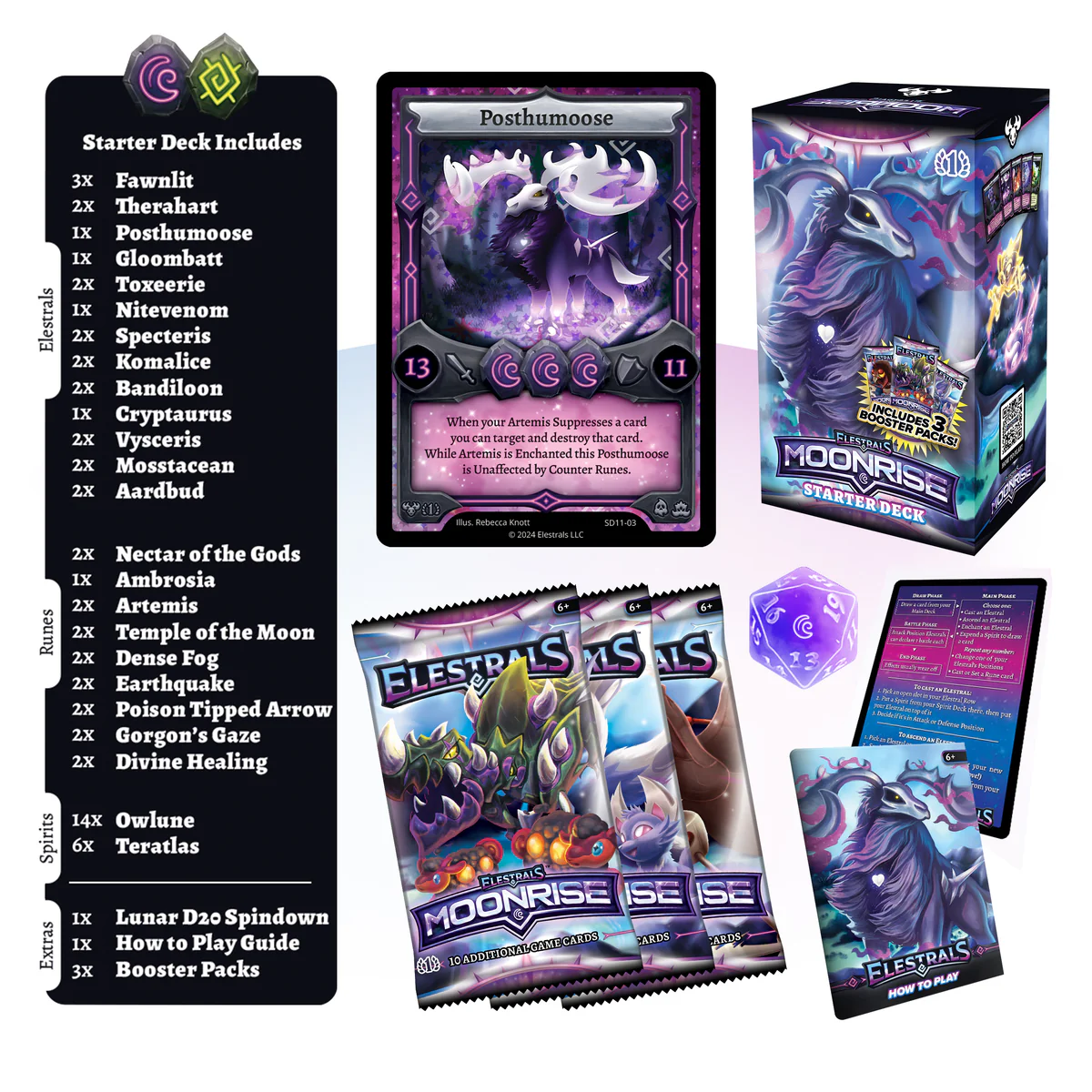 Elestrals: Moonrise - Posthumoose Starter Deck