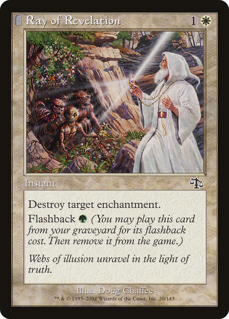 Ray of Revelation (020) Foil - Judgment