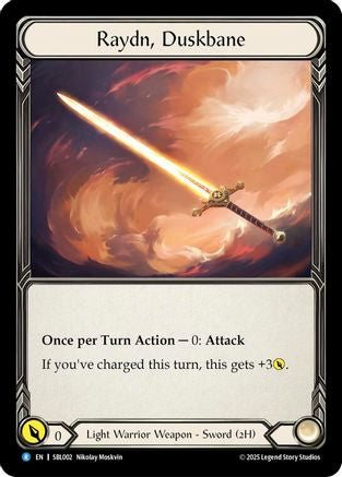 Raydn, Duskbane (SBL002) - Silver Age