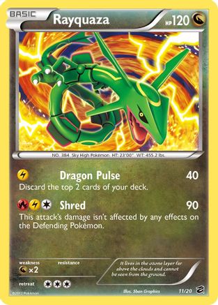 Rayquaza (11) Holofoil - Dragon Vault