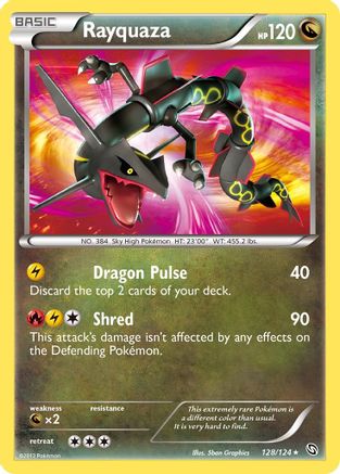 Rayquaza (128) Holofoil - Dragons Exalted