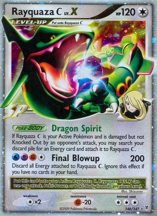 Rayquaza C Lv.X (146) Holofoil - Supreme Victors
