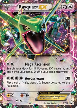 Rayquaza EX (XY66) Holofoil - Black Star Promos