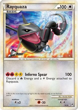Rayquaza (Shiny) (SL10) Holofoil - Call of Legends