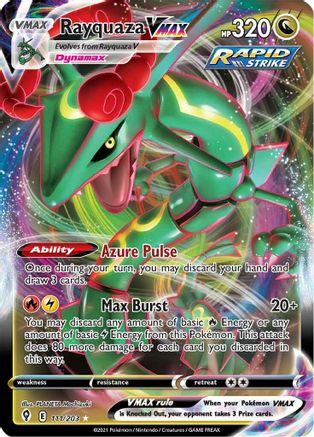 Rayquaza VMAX (111) Holofoil - Evolving Skies