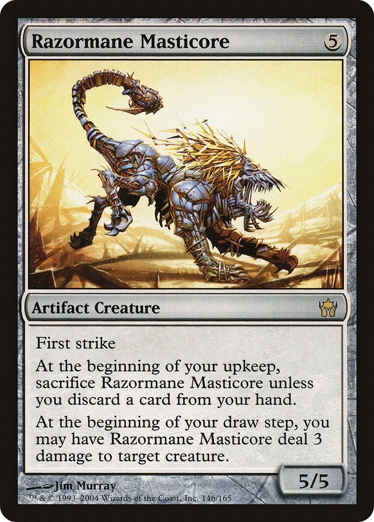 Razormane Masticore (146) Foil - Fifth Dawn