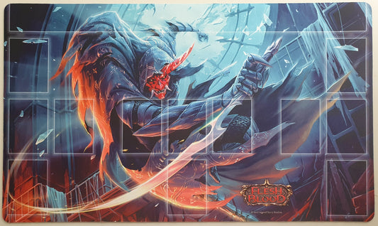Flesh and Blood Playmat Razor's Edge-Silver Goblin