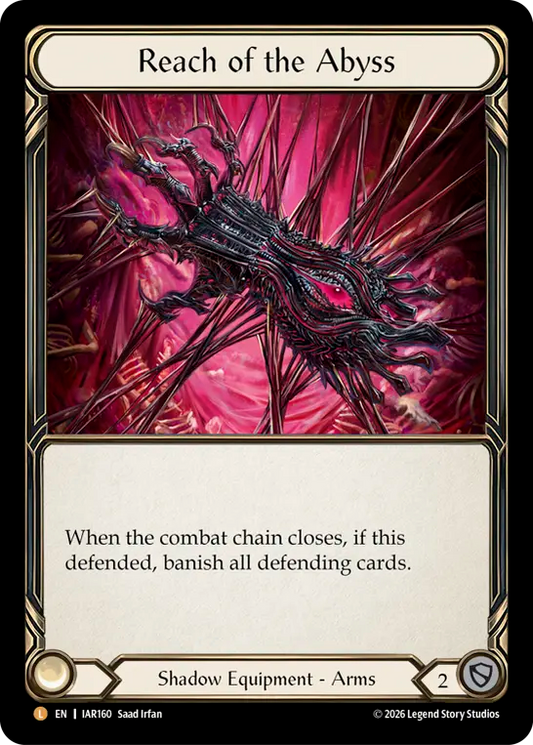Reach of the Abyss (IAR160) Cold Foil - Usurp the Shadow Throne