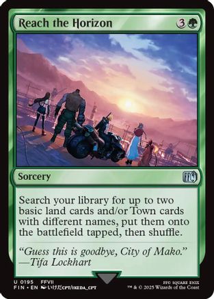 Reach the Horizon (195) Foil - FINAL FANTASY