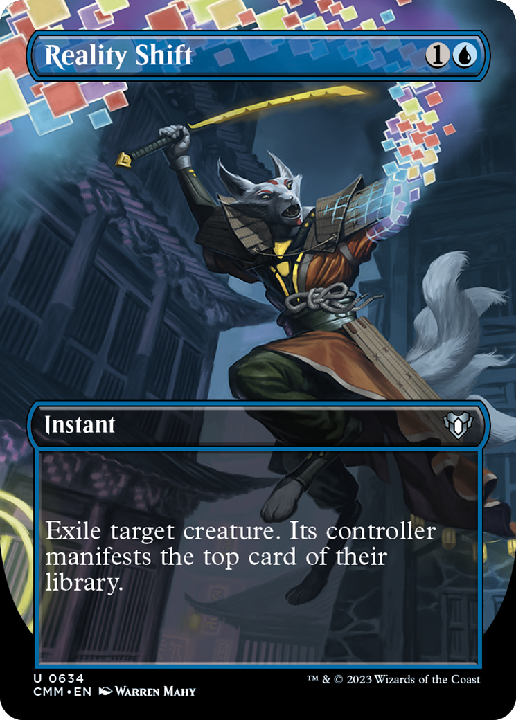Reality Shift (Borderless) (634) - Commander Masters