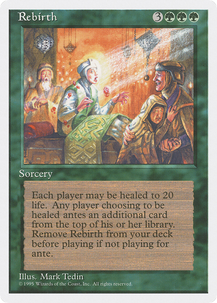 Rebirth - Fourth Edition