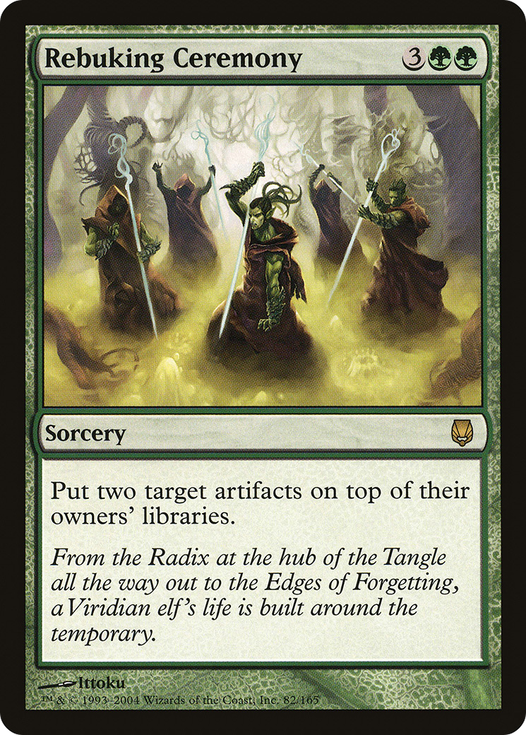 Rebuking Ceremony (082) - Darksteel