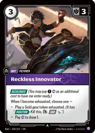 Reckless Innovator (105) - Radiance