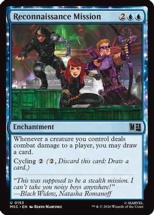 Reconnaissance Mission (153) - Commander: Marvel Super Heroes