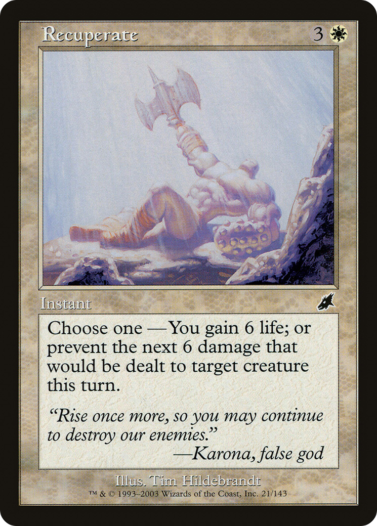 Recuperate (021) Foil - Scourge