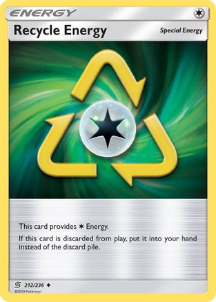 Recycle Energy (212) Reverse Holofoil - Unified Minds