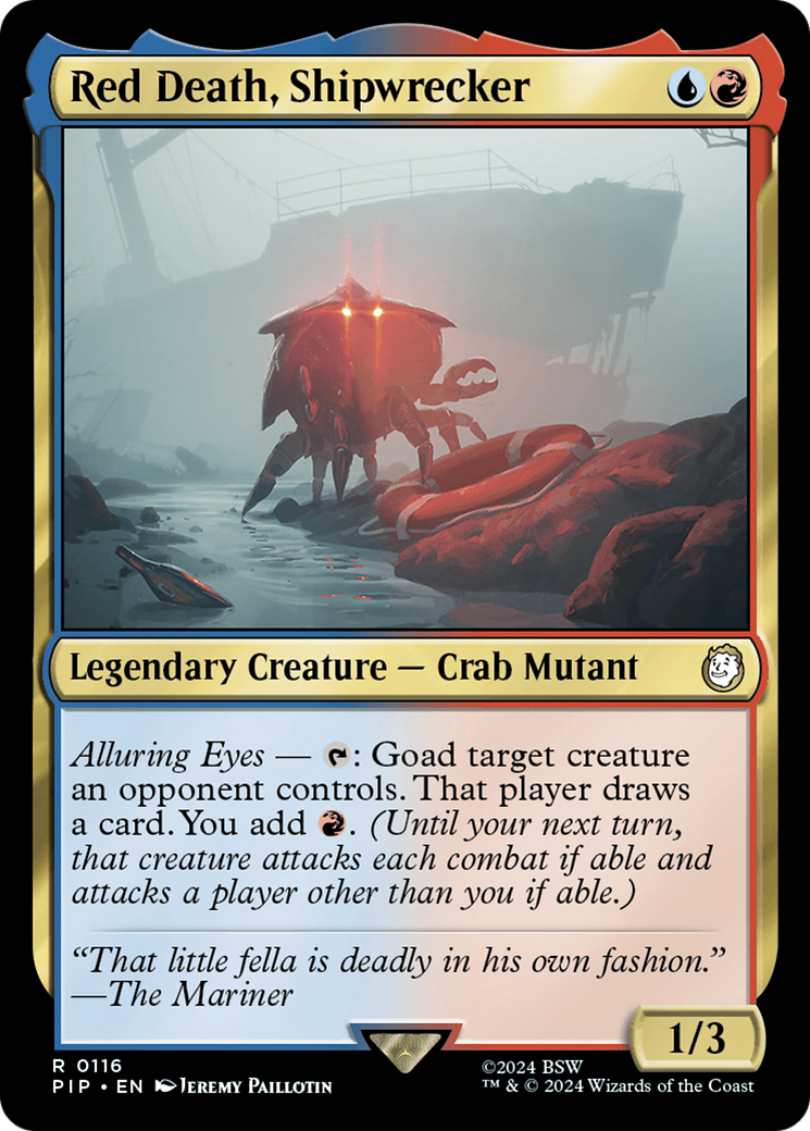 Red Death, Shipwrecker (116) Foil - Fallout