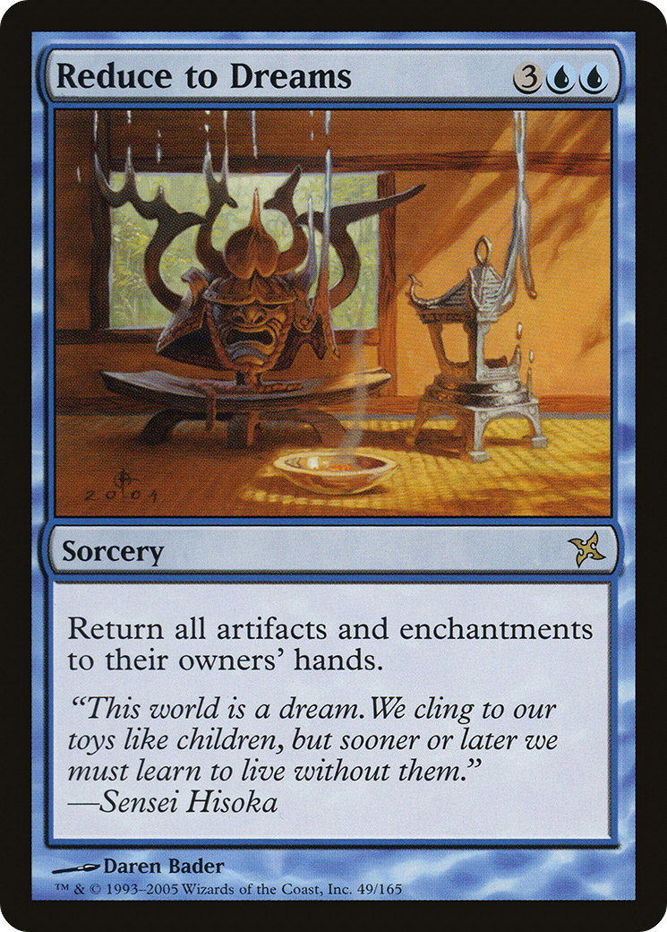Reduce to Dreams (049) Foil - Betrayers of Kamigawa