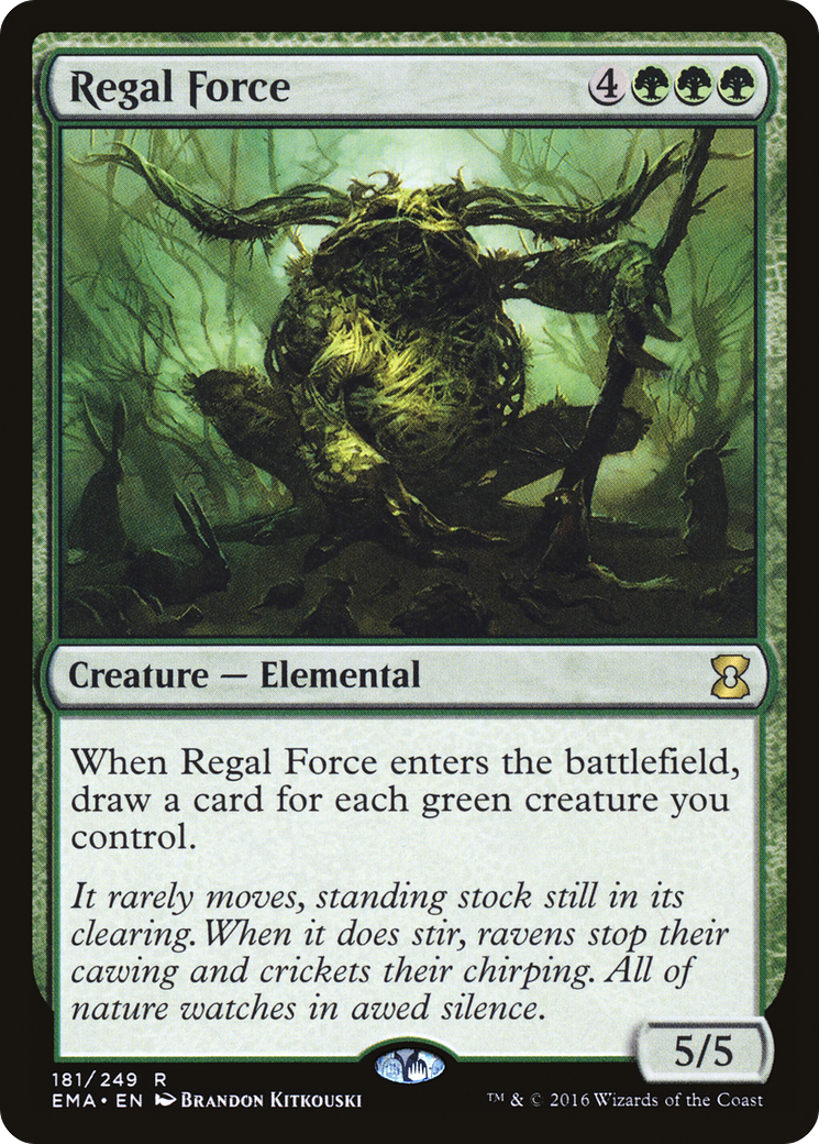 Regal Force (181) Foil - Eternal Masters