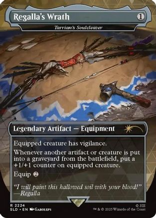 Regalla's Wrath – Tarrian's Soulcleaver (2224) - Secret Lair Drop Series