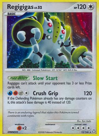 Regigigas (15) Holofoil - Legends Awakened
