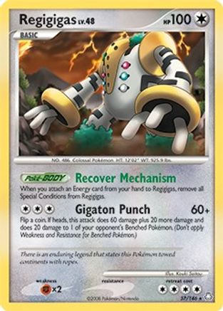 Regigigas (Deck Exclusives) (37) Holofoil - Legends Awakened