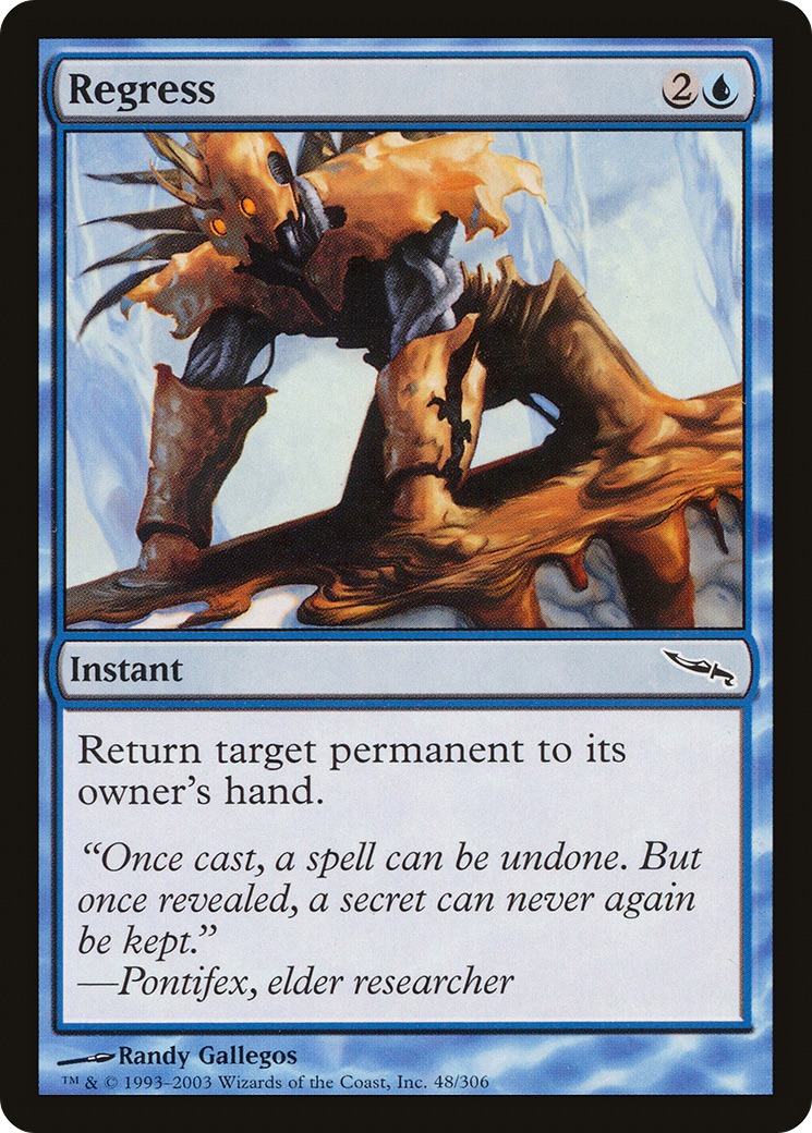 Regress (048) Foil - Mirrodin