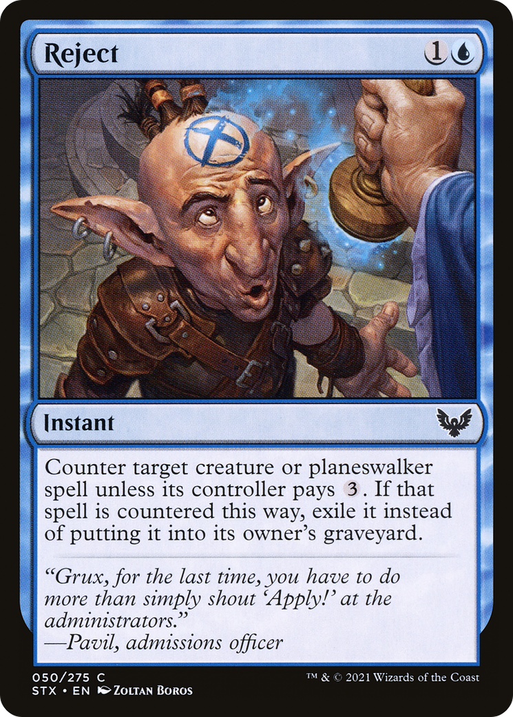 Reject (050) - Strixhaven: School of Mages Foil
