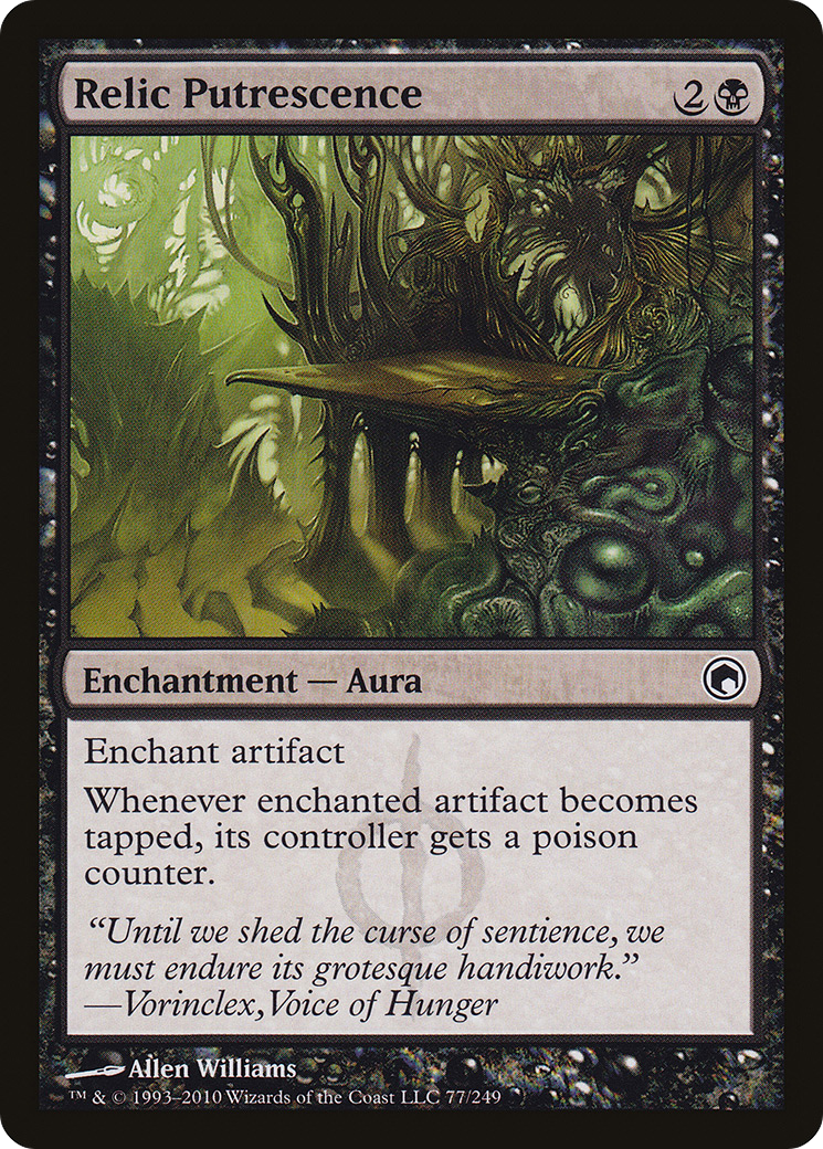 Relic Putrescence (077) Foil - Scars of Mirrodin