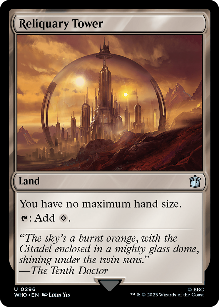 Reliquary Tower (296) Foil - Doctor Who