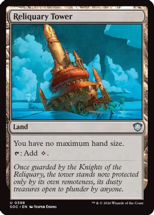Reliquary Tower (398) - Commander: Secrets of Strixhaven