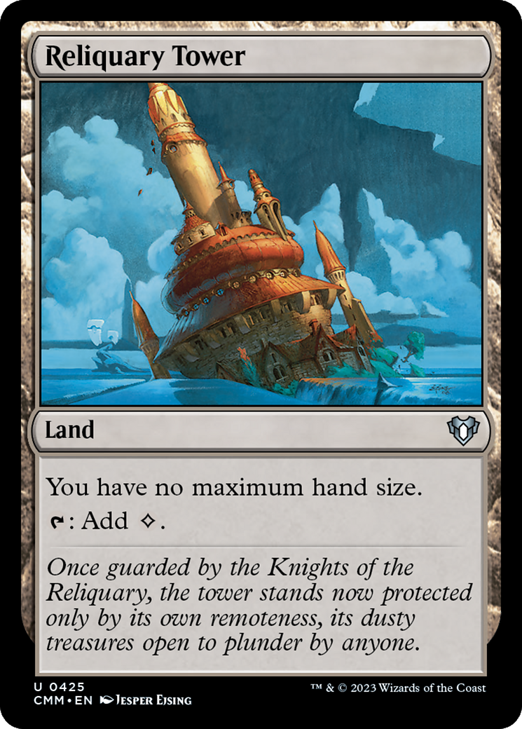 Reliquary Tower (425) Foil - Commander Masters