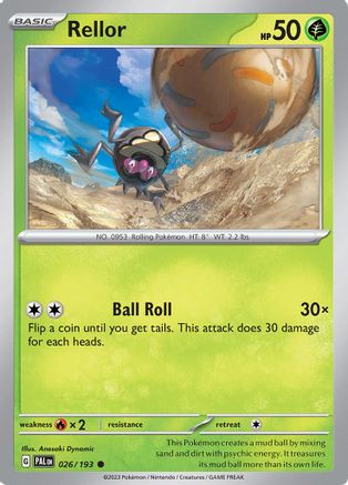 Rellor (26) - Paldea Evolved