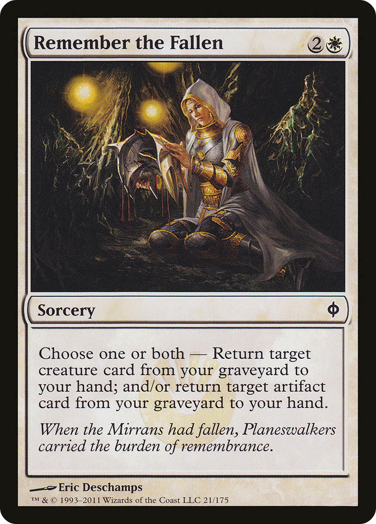 Remember the Fallen (021) Foil - New Phyrexia