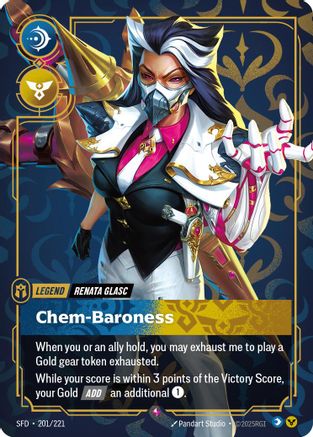Renata Glasc – Chem-Baroness (201) Foil - Spiritforged