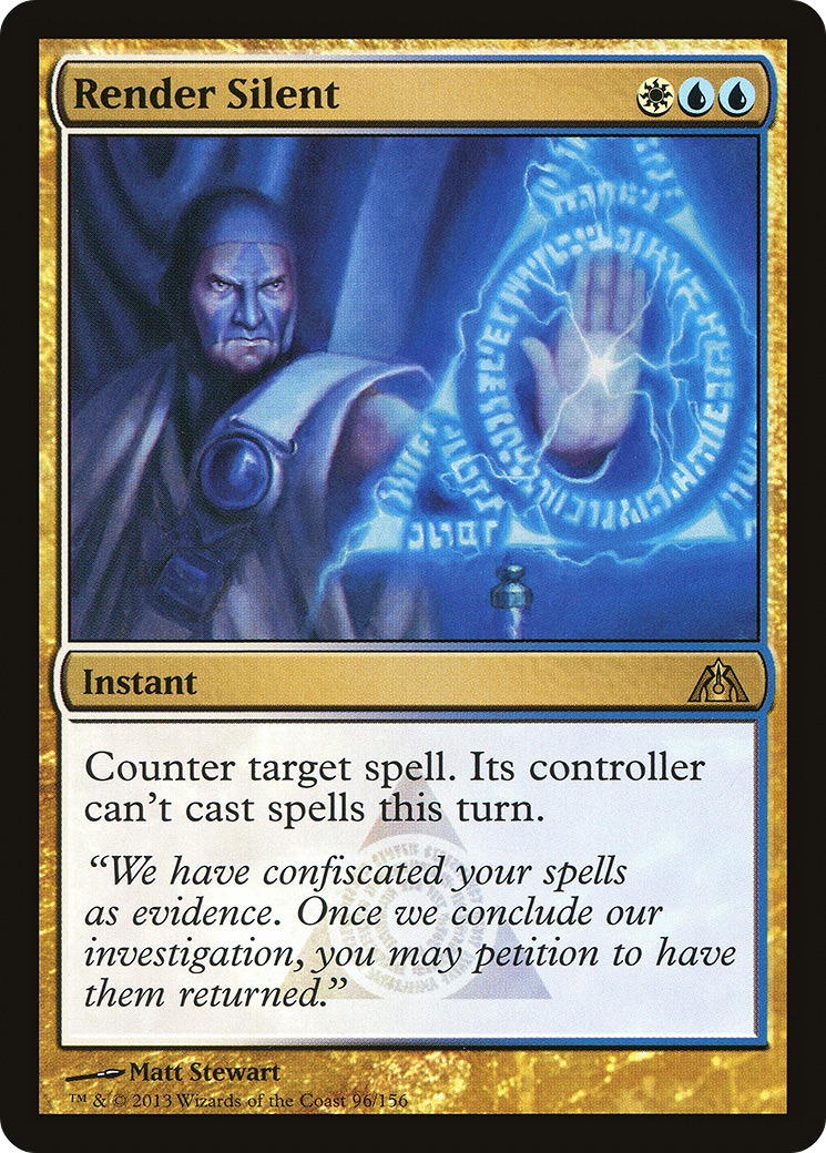 Render Silent (096) Foil - Dragon's Maze
