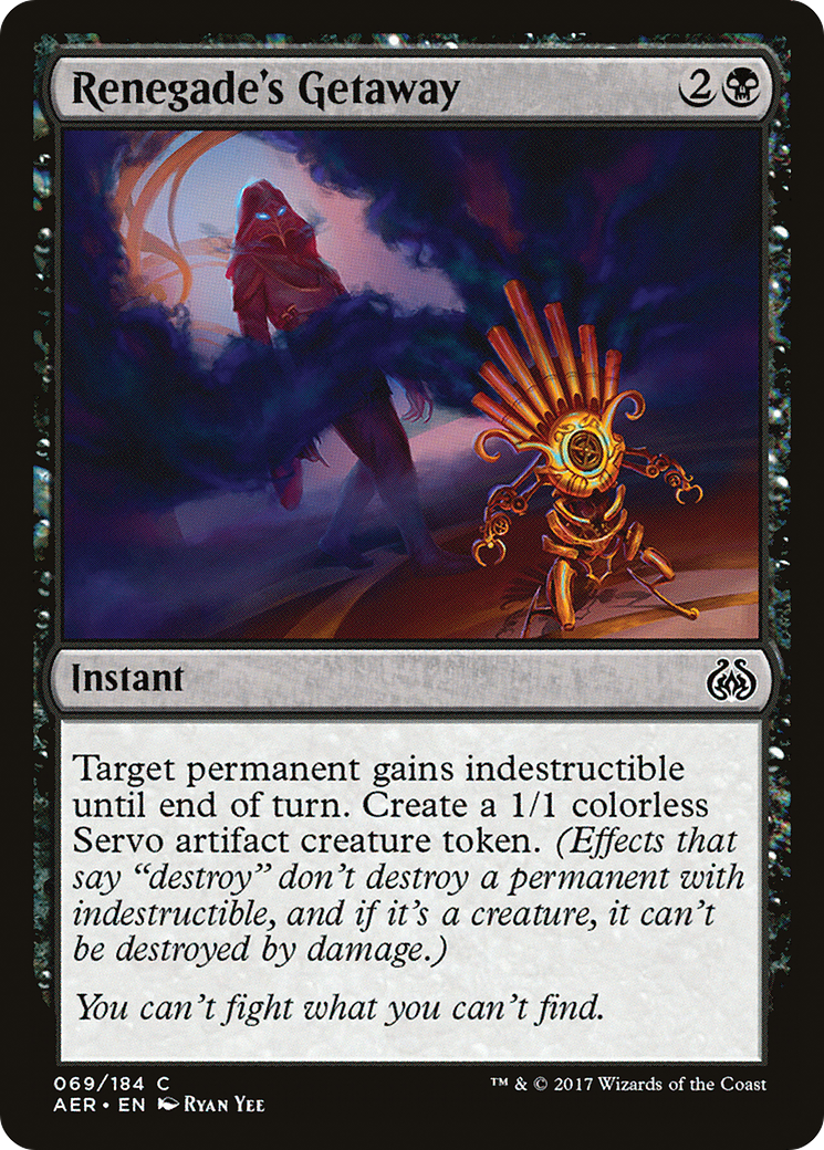 Renegade's Getaway (069) Foil - Aether Revolt