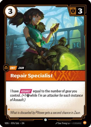Repair Specialist (076) Foil - Vendetta
