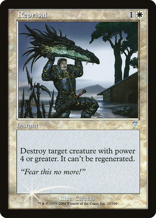 Reprisal (033) Foil - Seventh Edition