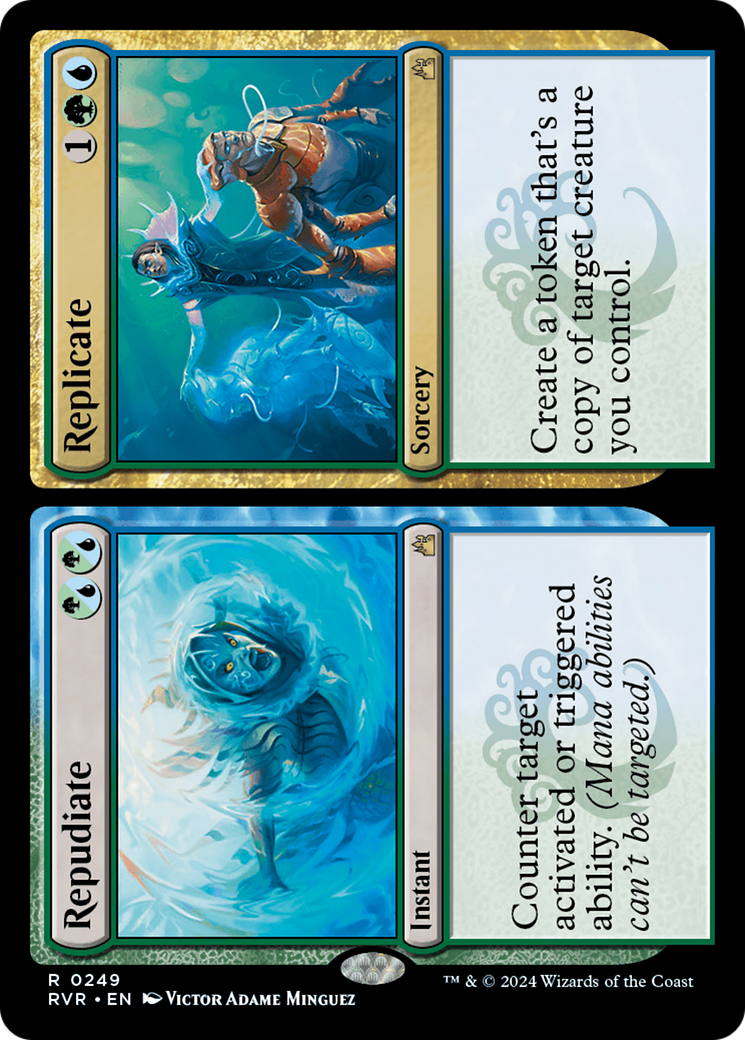 Repudiate // Replicate (249) - Ravnica Remastered