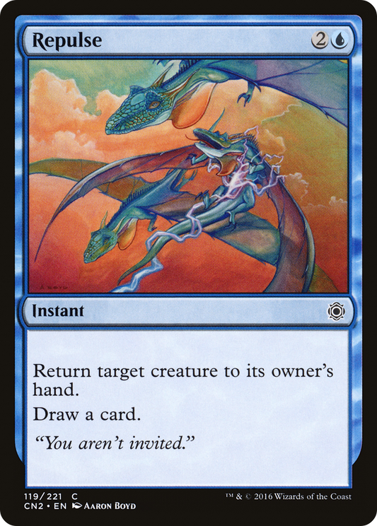 Repulse (119) Foil - Conspiracy: Take the Crown