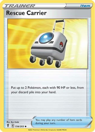 Rescue Carrier (154) Reverse Holofoil - Evolving Skies